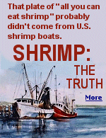 Quietly, farmed shrimp have taken over the market, its source hidden behind the motif of a picturesque but actually sinking shrimping fleet.